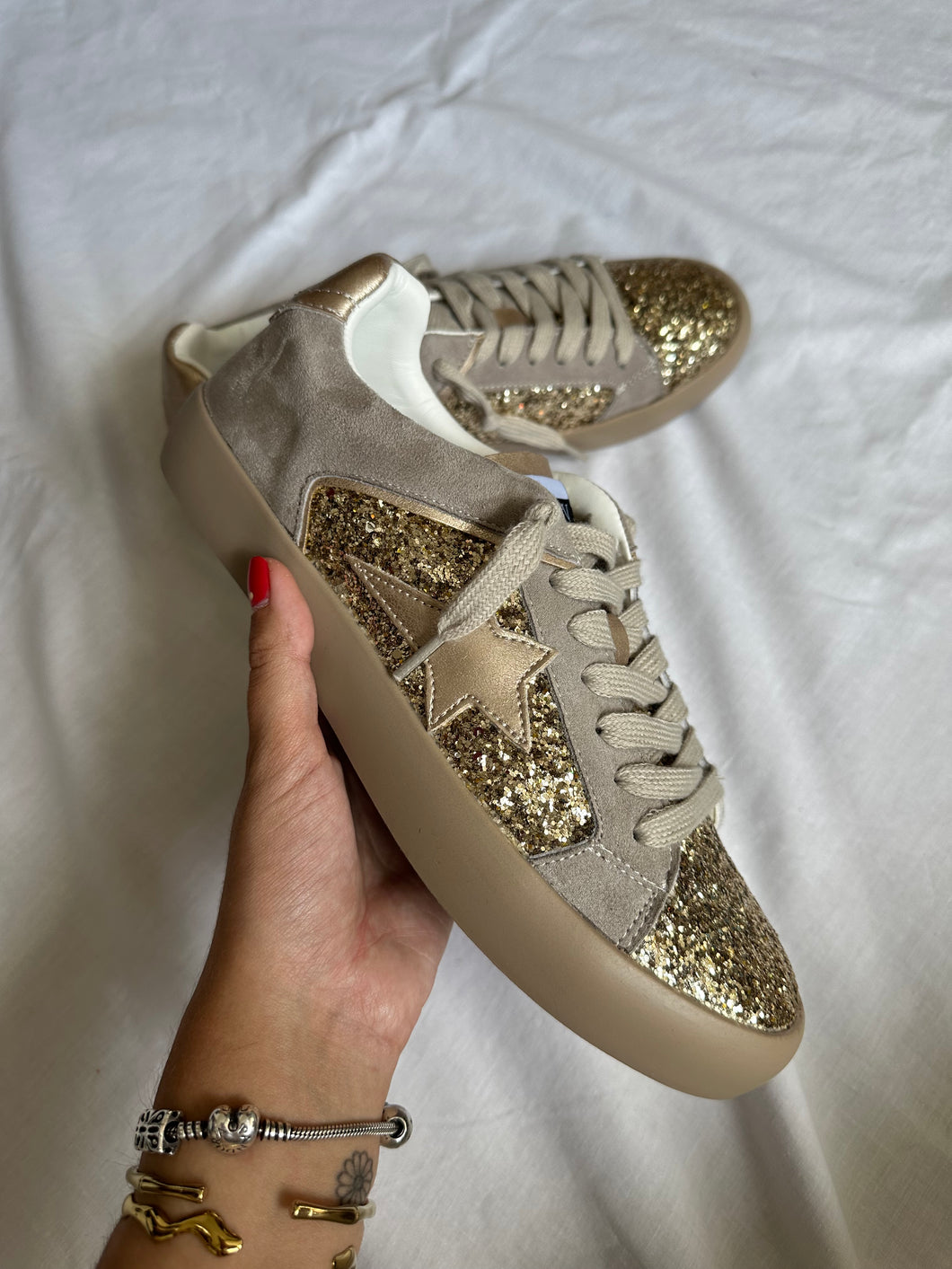 Glitter Star Gold