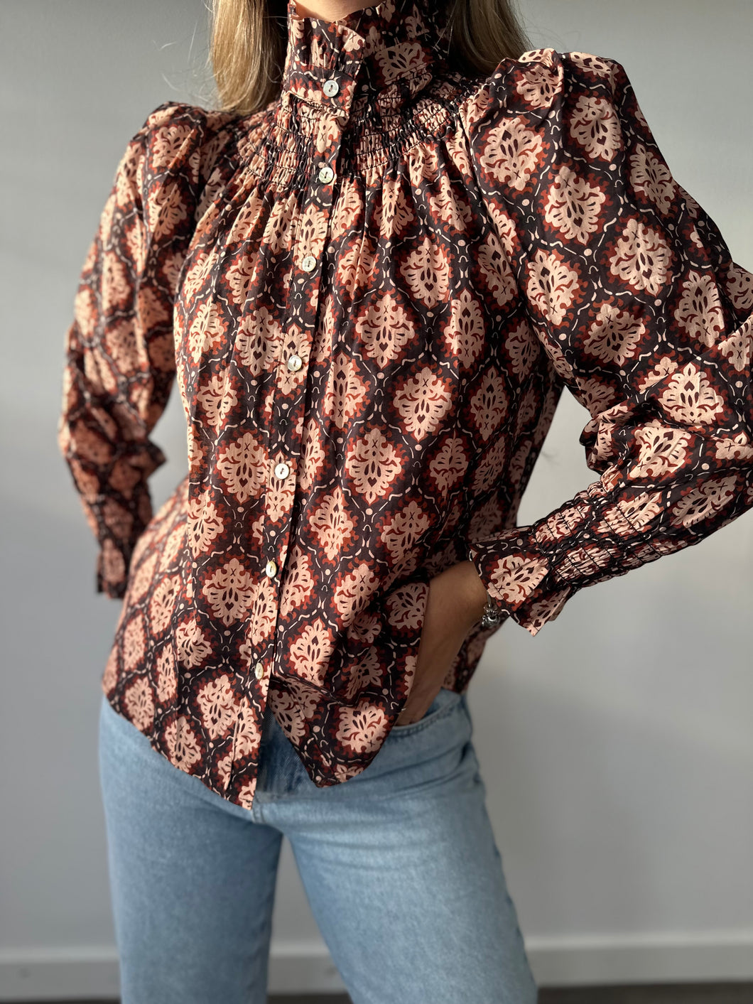 Blusa Atenas con Estampado